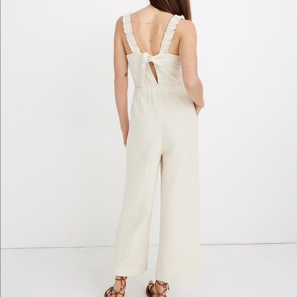 Madewell Texture & Thread Ruffle-Strap Jumpsuit - Picture 3 of 3